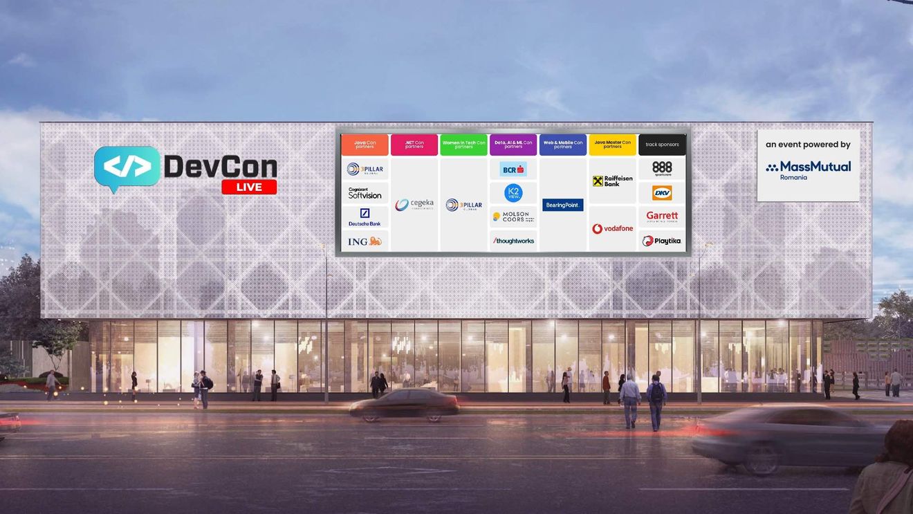 S-a încheiat DevCon Live 2021 - cea mai influentă conferință online dedicată profesioniștilor IT (Parteneriat)