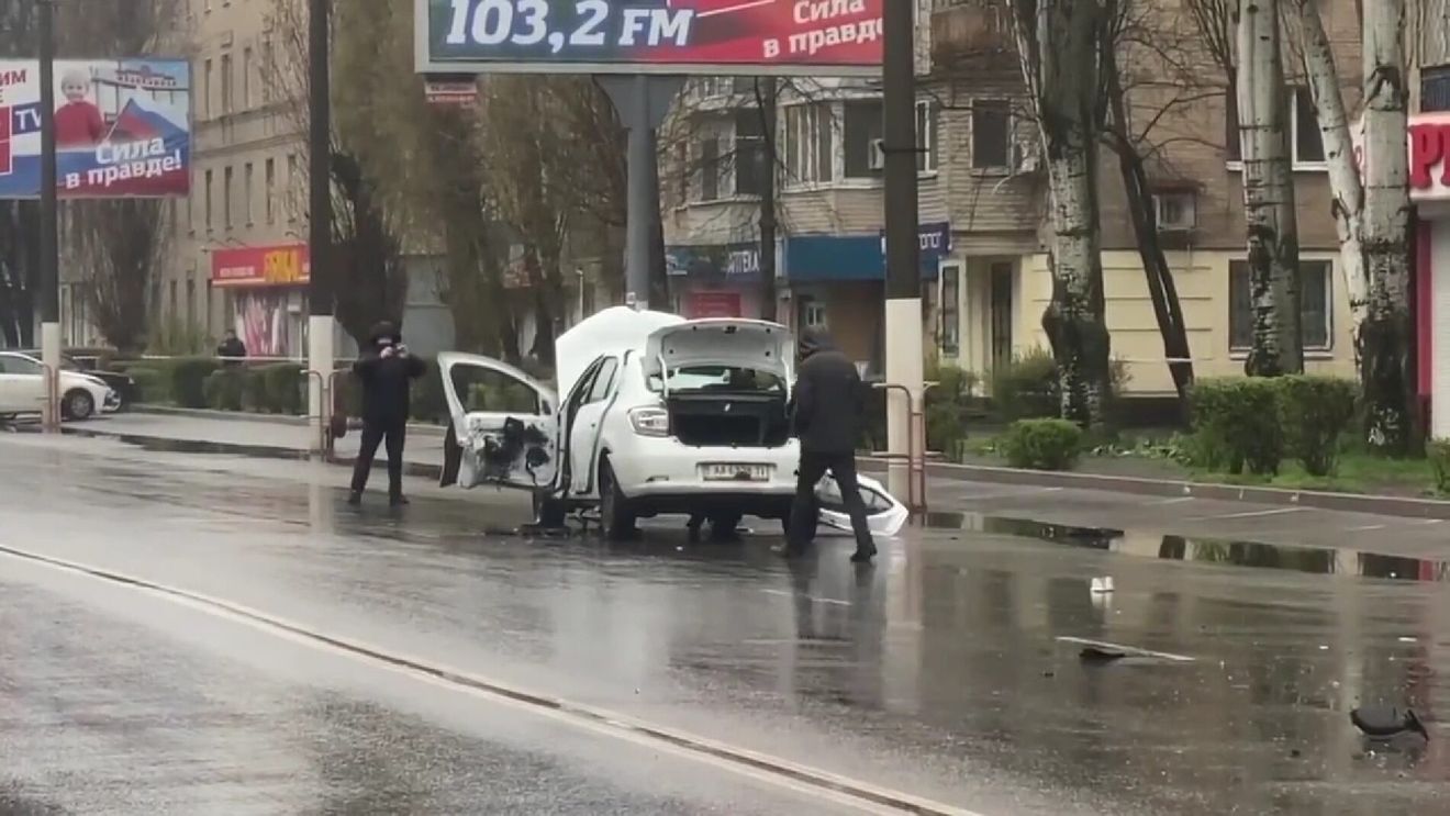 VIDEO Explozie în centrul orașului ucrainean Melitopol, ocupat de ruși / Un oficial instalat de Moscova, rănit într-un atac cu o mașină capcană