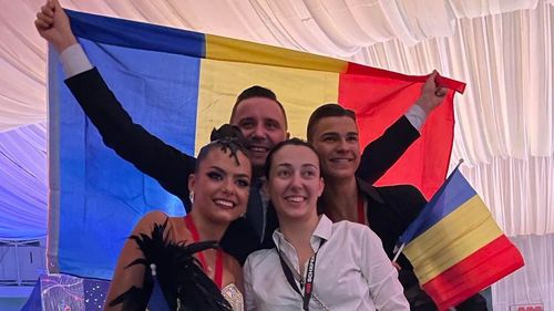 VIDEO "Am reușit prin sport să clădim două caractere și doi copii foarte frumoși" - interviu cu Alex Necula, antrenorul primilor campioni mondiali de dans sportiv români, Răzvan Zaharia și Ana Maria Târzianu