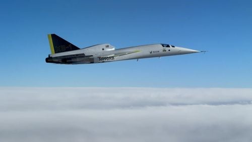 Avionul supersonic al unei companii start-up americane a spart bariera sunetului și deschide calea pentru un nou Concorde