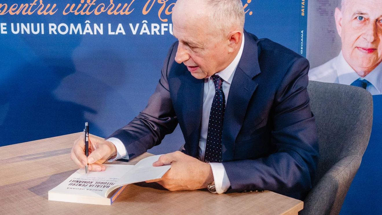 Reprezentanta ONG-ului care îl susține pe Geoană: Rareș Mănescu s-a ocupat cu organizarea promovării cărții lui Mircea Geoană în teritoriu / Domnul Geoană nu știe cine sunt colaboratorii