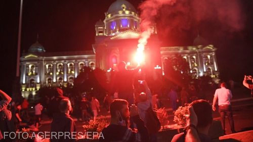 Serbia solicită sprijin internaţional în contextul protestelor antiguvernamentale declanșate după tragedia din gara Novi Sad