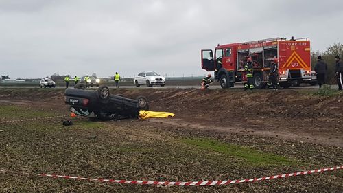 Accident rutier pe Drumul European 70, în Teleorman, între Alexandria şi Vităneşti / O persoană a murit şi trei sunt rănite