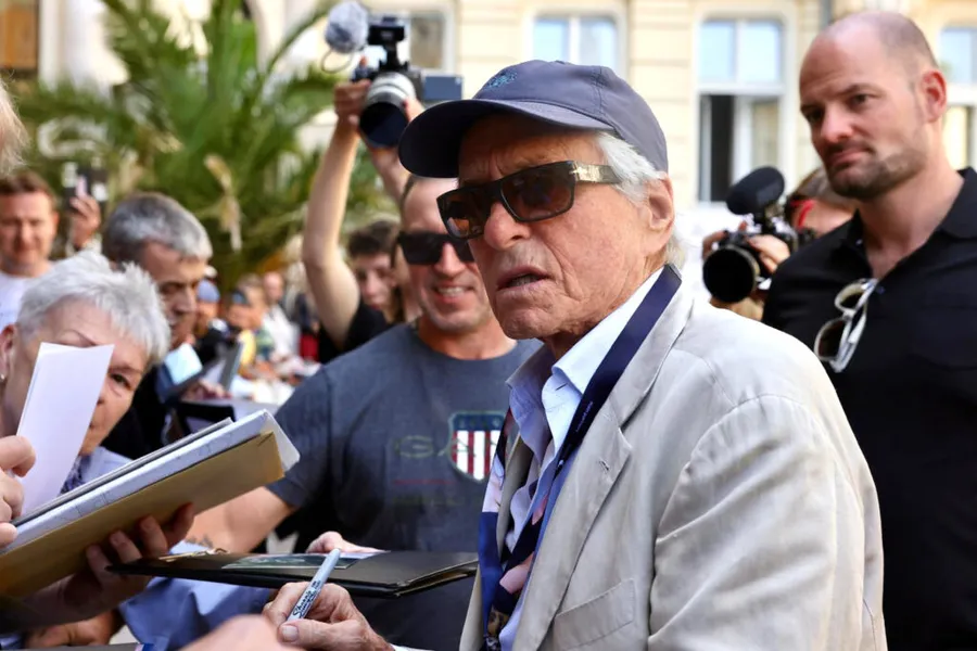 Michael Douglas la Festivalul de Film de la Karlovy Vary