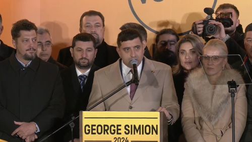 VIDEO Declarații George Simion după închiderea urnelor: O să vă rog să închideți televizoare, mai ales pe cele care dau un necunoscut în fața mea / Revendicăm intrarea în turul doi al alegerilor prezidențiale