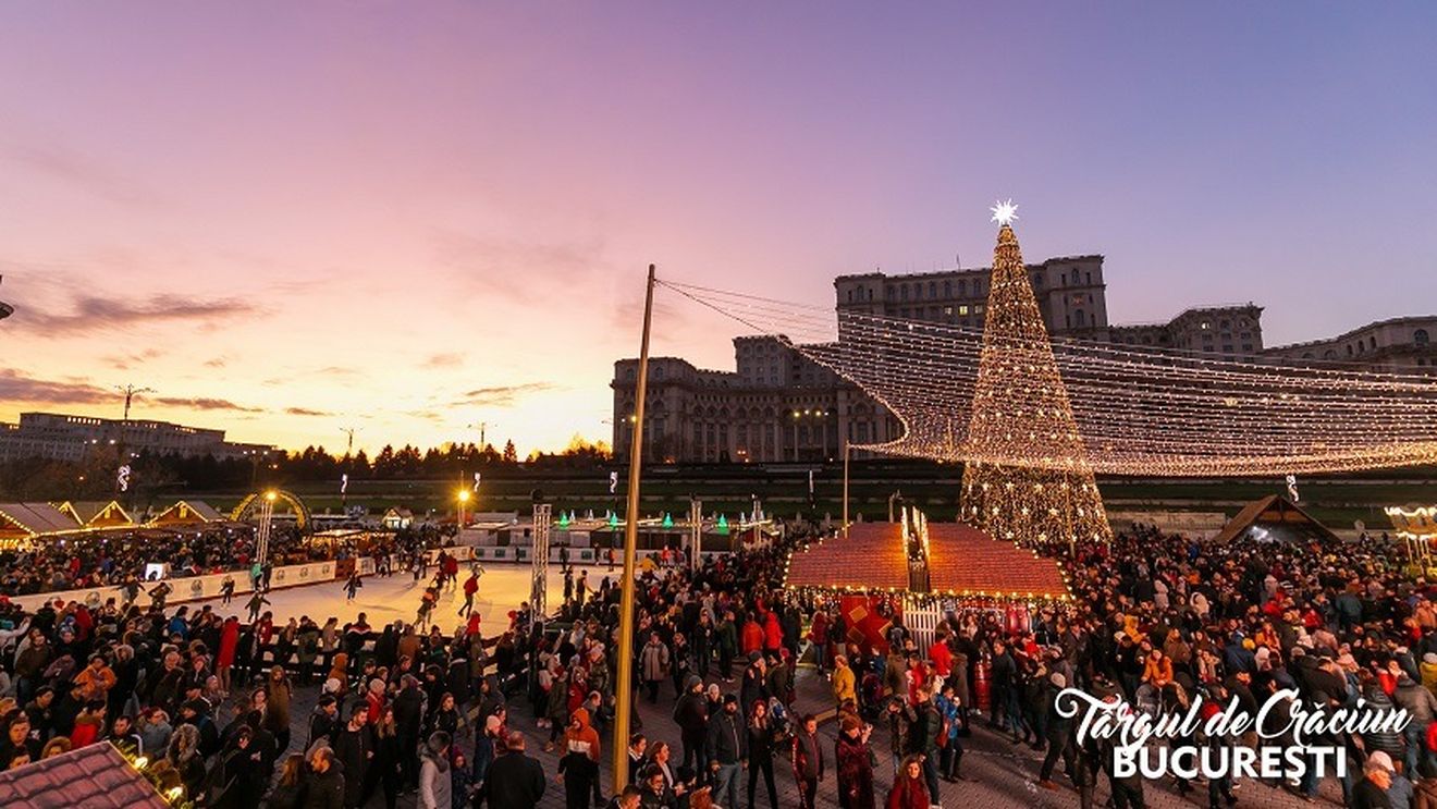 Primăria Capitalei: Un milion de vizitatori la Târgul de Crăciun Bucureşti 2019