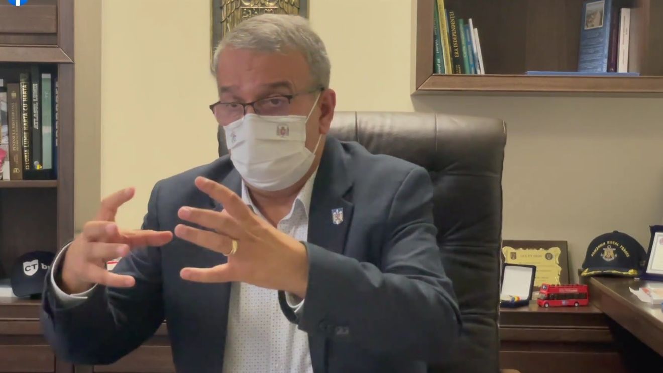 VIDEO Primarul Constanței recunoaște că spitalul i-a cerut bani pentru detecția incendiului: ”Era normal să nu finanțăm cererea atât timp cât noi lucrasem la un proiect european/ Vaccinați-vă ca să nu ajungeți în astfel de situații”