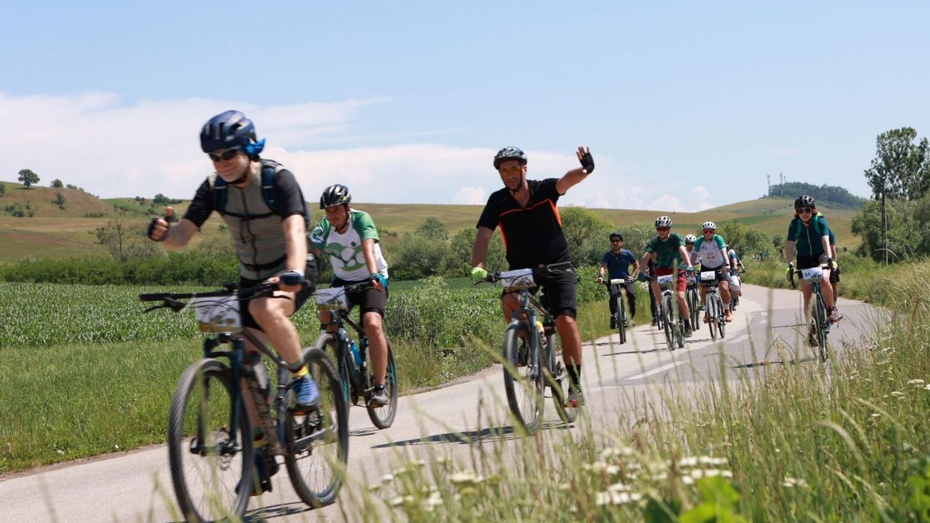 Record de participare la turul ciclistic Carpathia Bike Tour
