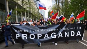 Mai multe adunări proruse au avut loc în Germania, la iniţiativa comunităţii rusofone din ţară