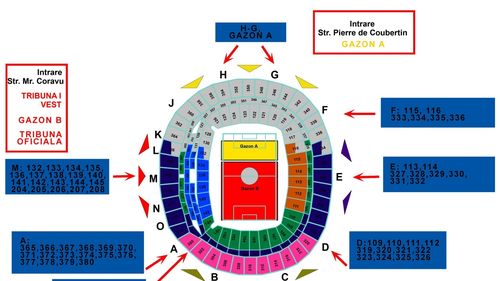 Program și regulament de acces concert GUNS N’ ROSES, Arena Națională București (Parteneriat)