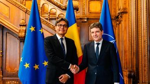Nicușor Dan, după întâlnirea cu președintele Curtii Europene a Drepturilor Omului: „România rămâne angajată în implementarea deplină a hotărârilor Curții”