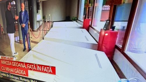 Geoană, interviu la Antena 3, filmat la mormântul Regelui Mihai de la Curtea de Argeș: Era înalt ca bradul, frumos / Cu câteva ore înainte de difuzarea interviului i-a urat sănătate Regelui mort de 7 ani, apoi a precizat că regretă greșeala de exprimare