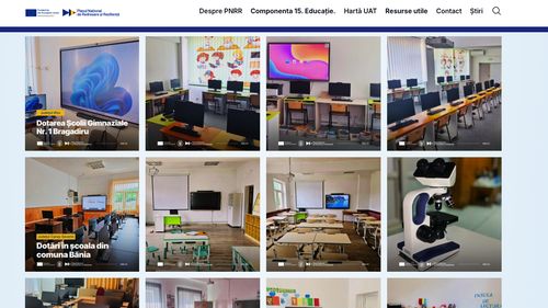 Edupedu.ro: Doar 25% din fondurile apelurilor pentru dotarea școlilor prin PNRR au fost cheltuite până în ianuarie 2025 / Secretarul de stat Sorin Ion: „aproape 500” de școli sunt dotate complet din ținta de 5.800