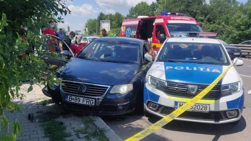 Urmărire ca-n filme pe DN1. Polițiștii au rănit cu focuri de armă un șofer care a refuzat să oprească la semnal