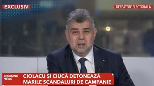 Ciolacu, la Antena 3, despre zborul cu jet privat plătit de Nordis: Mi se cere demisia pentru o cheltuială din bani privați / Dacă ar fi o asemenea călătorie, vorbim de o călătorie a mea privată, pe banii mei, cu plăți din contul personal / Nu am fost în nici un avion închiriat de Nordis