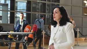Președinta Kosovo anunță că va depune cererea de aderare la UE „până la sfârșitul anului”