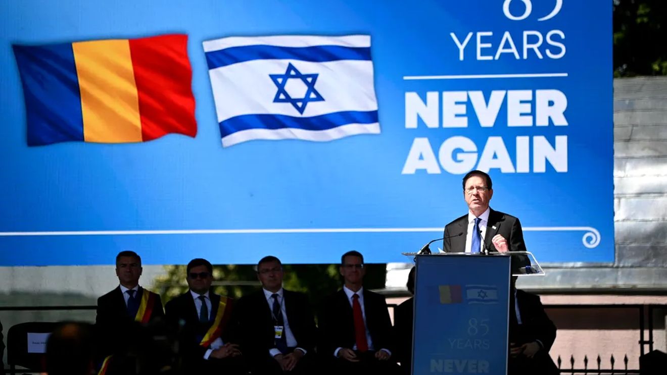 Președintele Israelului, Isaac Herzog, la comemorarea Pogromului de la Iași: „Antisemitismul își arată din nou chipul urât”