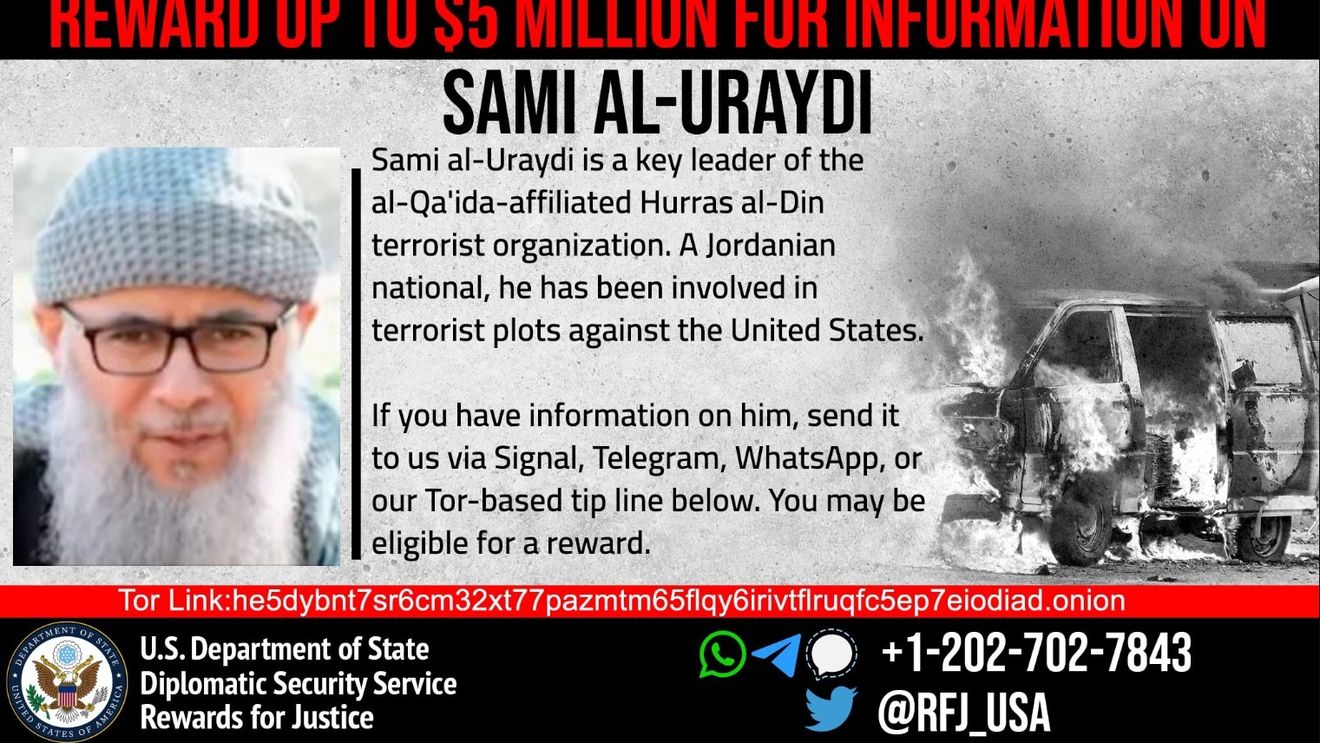 SUA l-au inclus pe liderul Al-Qaida din Siria pe lista „teroriştilor globali”: „Grupări precum Hurras al-Din sunt vinovate pentru crime, răpiri şi violenţe contra membrilor unor grupuri religioase minoritare”