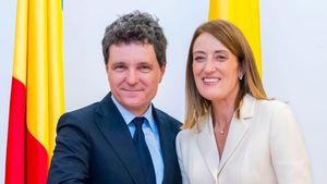 Roberta Metsola, mesaj după întâlnirea informală cu preşedintele ales Nicuşor Dan