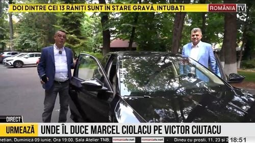 Marcel Ciolacu, șofer pentru Victor Ciutacu la RTV. Ultima găselniță de campanie a PSD