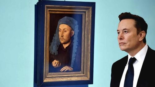 Muzeul Brukenthal, mesaje ironice către Mihail Neamțu / Elon Musk apare în mai multe imagini de promovare / Deputatul AUR a spus că dacă Musk ar face un selfie cu Grigorescu, valoarea pictorului ar trece de 10 milioane de euro