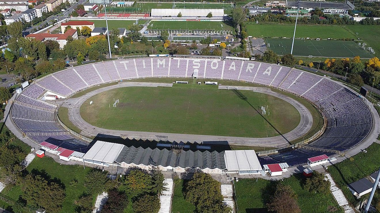 Studiul de fezabilitate al noului stadion din Timișoara a fost predat cu 9 luni întârziere / Noua arenă va avea 30.000 de locuri și va costa 121 de milioane de euro / Demolarea vechiului stadion „Dan Păltinișanu” așteaptă două hotărâri de guvern