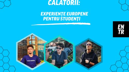 VIDEO Dezbatere Live ENTR: Experiențe Europene pentru Studenți/ „Cât oferi voluntariatului, atâta o să-ți ofere și el”