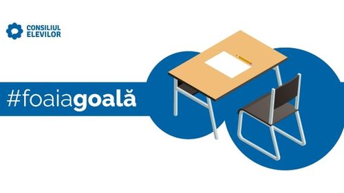 Protest la Simulare Evaluarea Națională 2019. Consiliul Național al Elevilor îi îndeamnă pe elevii de clasele a VII-a și a VIII-a să dea foaia goală