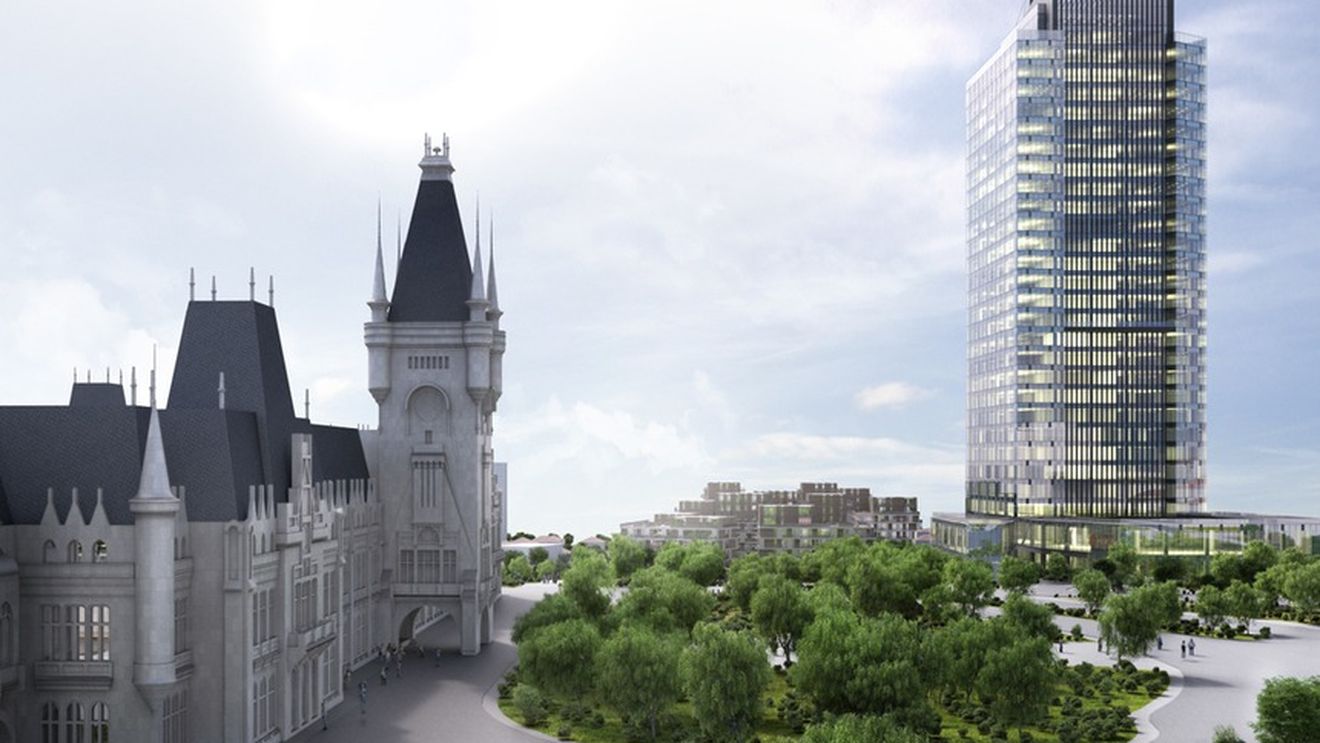 Scrisoare deschisă semnată de peste o sută de personalităţi ieşene pentru a opri construirea unui turn cu 27 de etaje lângă Palatul Culturii