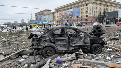 Rusia „bombardează cu furie” Harkov, susține primarul orașului ucrainean