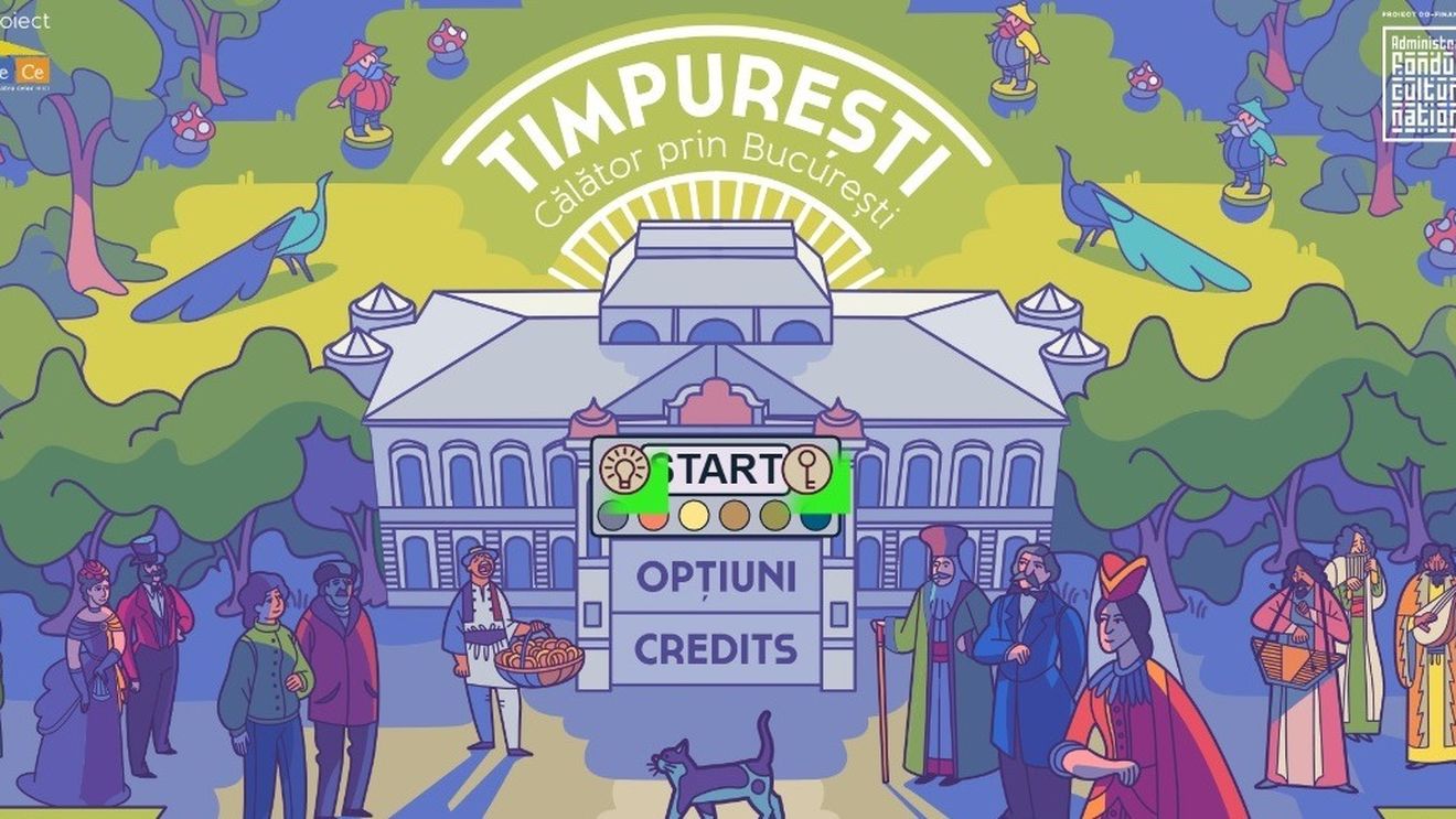 Joc online gratuit inspirat de istoria şi patrimoniul Capitalei