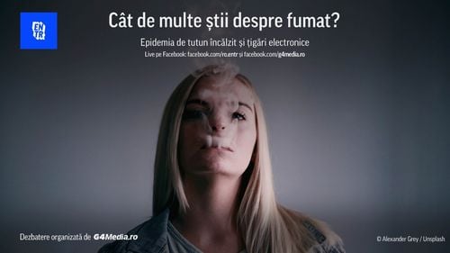 VIDEO/ DEZBATERE Cât de multe știi despre fumat? Adolescenții și consumul de tutun încălzit și țigări electronice/ Despre riscuri și cum te informezi