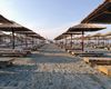 Două beach bar-uri din stațiunea Mamaia au luat foc