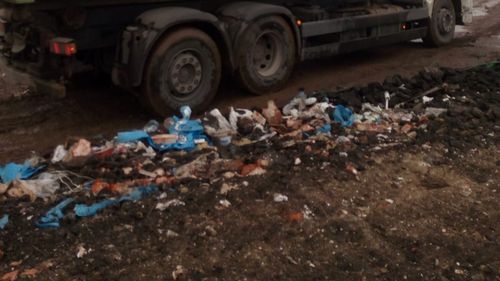 Giurgiu: Autoritățile au confiscat 7 autovehicule care transportau ilegal deșeuri în cea mai mare acțiune din acest an