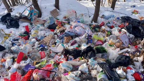 Un bărbat din Alba și-a uitat buletinul în gunoiul aruncat ilegal în localitatea vecină / A mers și a curățat tot atunci când a fost chemat de primar