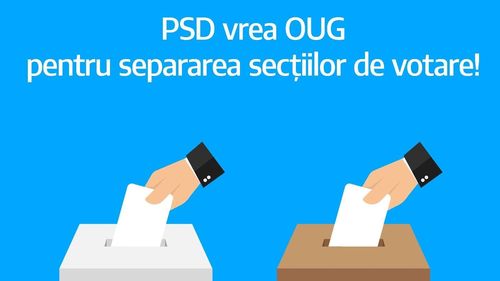 Senatoarea USR Florina Presadă avertizează că PSD pregătește o ordonanță de urgență pentru a face secții de votare separate la europarlamentare și la referendum, deși cele două scrutine vor avea loc în aceeași zi