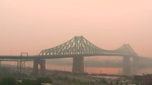 VIDEO Montreal devine orașul cu cel mai poluat aer din lume din cauza incendiilor de pădure din Canada