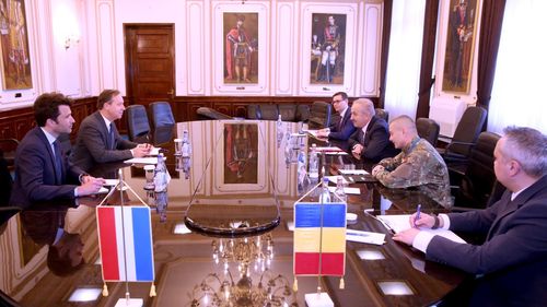 Ambasadorul Olandei, scrisoarea de participare la Grupul de Luptă aliat din România, cu 200 de militari