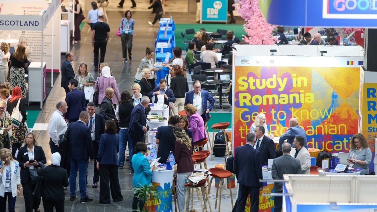 Universitățile din România și Republica Moldova au fost împreună, în premieră, în cadrul aceluiași stand, la EAIE 2025, conferința internațională de Educație de la Göteborg