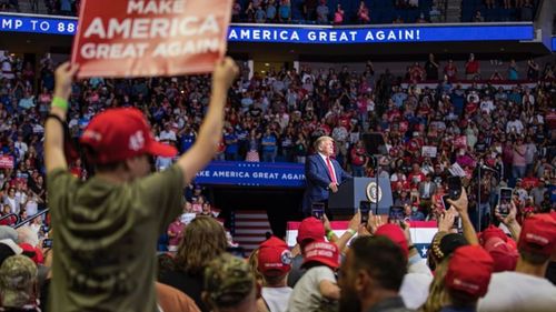 VIDEO Trump, la un mitting de campanie: În America lui Joe Biden, jefuitorii şi străinii în situaţie ilegală au mai multe drepturi decât americanii care respectă legea