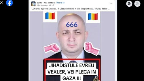 Congresul Evreiesc European condamnă hărțuirea și amenințările antisemite la adresa deputatului Silviu Vexler