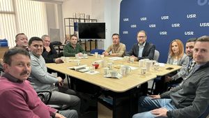 Liderii locali PNL și USR au discutat o posibilă colaborare politică în Satu Mare