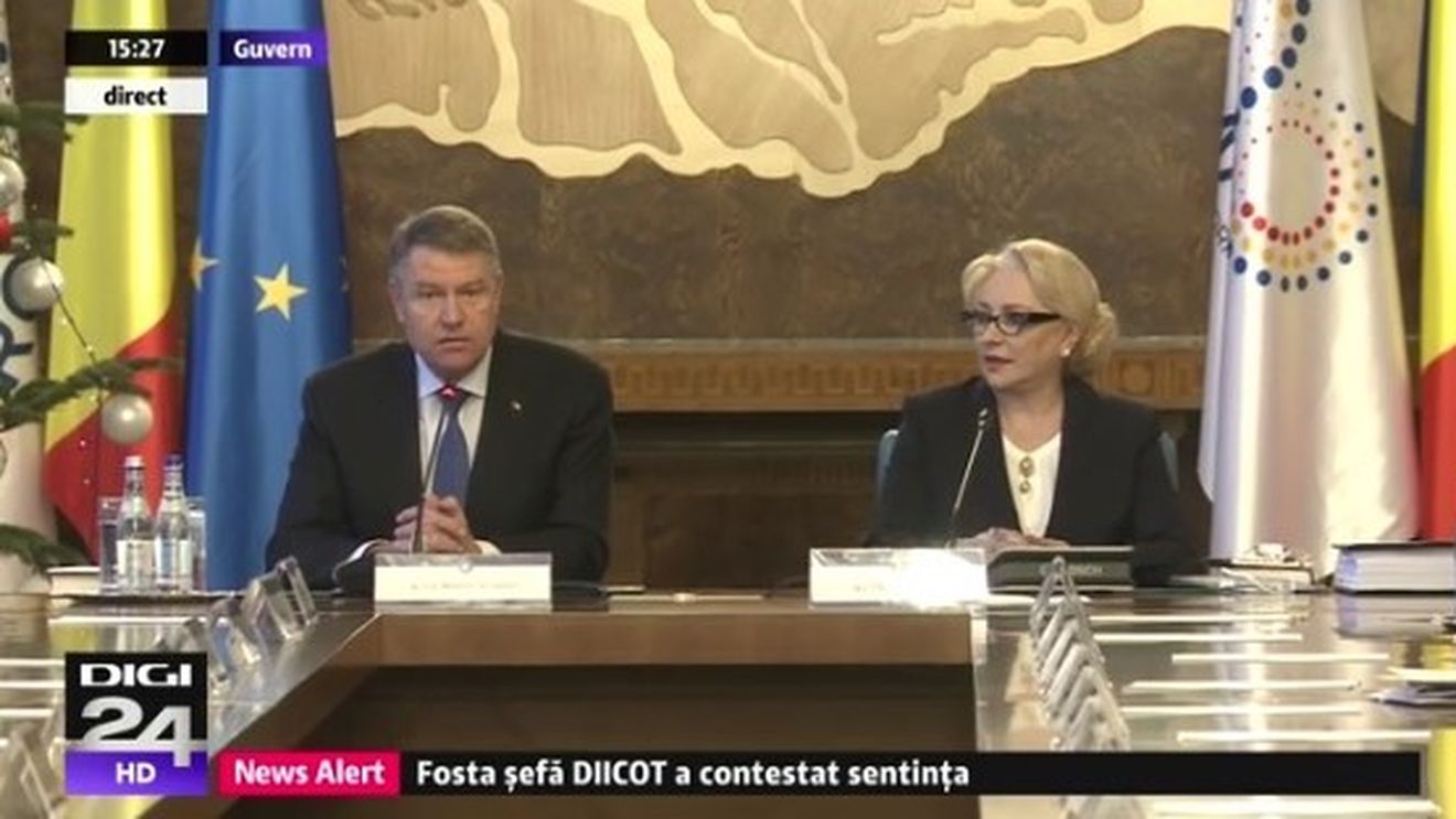 Digi24: Guvernul depune plângere penală împotriva lui Iohannis pentru că președintele a spus că Executivul este corupt