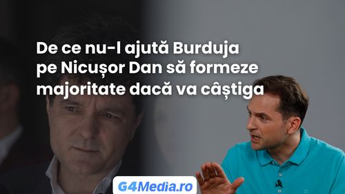 INTERVIU De ce nu-l ajută Burduja pe Nicușor Dan să formeze majoritate dacă va câștiga