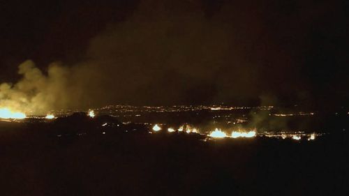 Erupție vulcanică în Islanda, în zona Grindavík