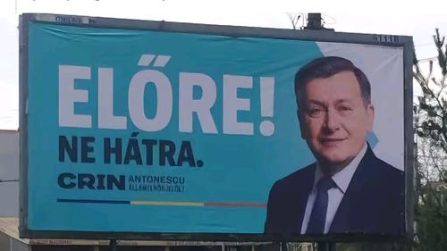 Sloganul de campanie al lui Crin Antonescu în zonele cu comunitate maghiară e copiat după cel al lui Viktor Orban din 2022