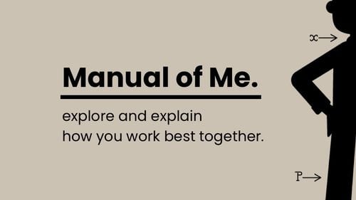 Un manual de utilizare pentru fiecare dintre noi: nu este greu de construit și poate schimba radical dinamicile cu colegii