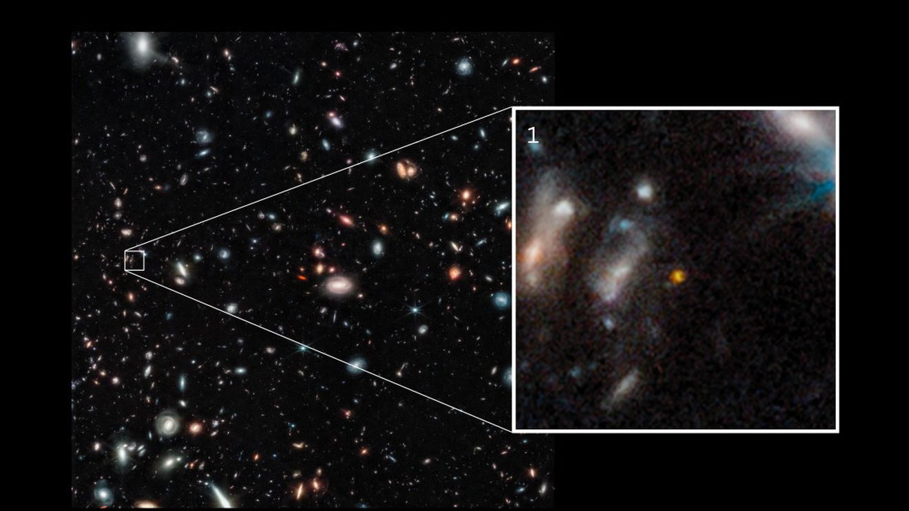Cele mai vechi şi mai îndepărtate galaxii văzute vreodată, descoperite de telescopul James Webb