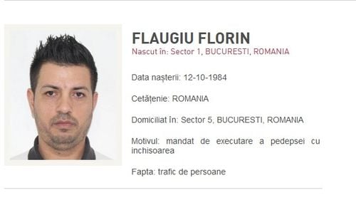 Alina Gorghiu anunţă că cel mai căutat fugar a fost prins în Franţa şi a fost adus în ţară / A fost condamnat la 9 ani şi 10 luni pentru proxenetism şi trafic de persoane