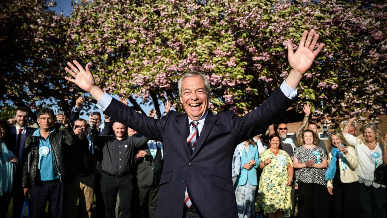 Primul sondaj care dă partidului Reform UK (dreapta populistă) o majoritate în Camera Comunelor a parlamentului britanic